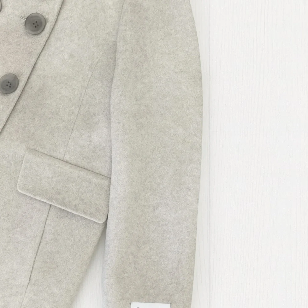Calvin Klein Kids Light Gray Peacoat